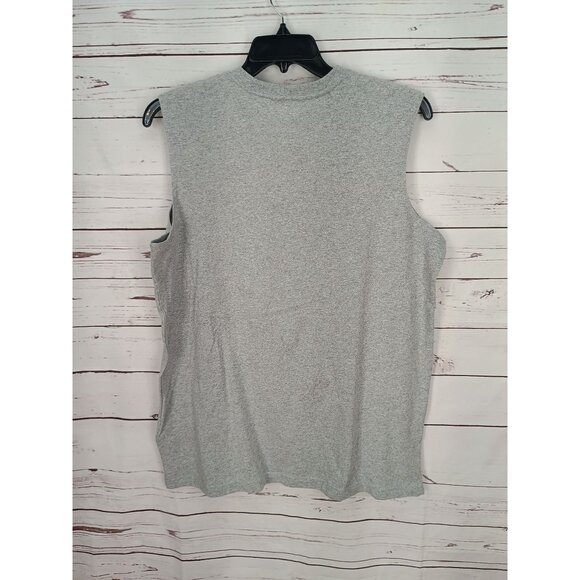 Carhartt Mens Relaxed Fit Heavyweight Sleeveless Pocket T-Shirt‎ Gray Size L - Picture 2 of 7